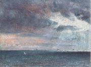 John Constable A storm off the coast of Brighton oil painting reproduction